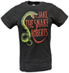 Jake the Snake Roberts Python Power Black T-shirt