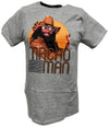 Macho Man Randy Savage Mackin and Smackin Grey T-shirt