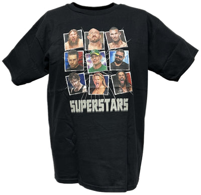 WWE T-shirt Boys Kids Superstars John Cena Roman Reigns Randy Orton