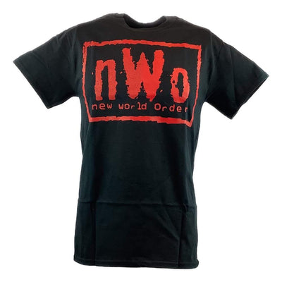 nWo Bad Has Arrived New World Order Red Logo Mens T-shirt