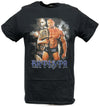 Batista Three Pose Mens Black T-shirt WWE