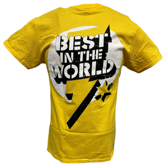 CM Punk GTS Go To Sleep Yellow Short Sleeve Mens T-shirt
