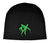DX Green Embroidered Logo D-Generation X Beanie Cap Hat WWE