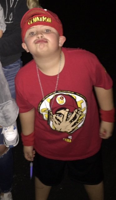 John Cena Boys Kids U Can't C Me 2014 Red T-shirt