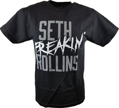 Load image into Gallery viewer, Seth Freakin&#39; Rollins Mens Black T-shirt
