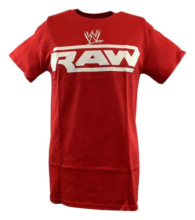 WWE Monday Night Raw Mens Red T-shirt