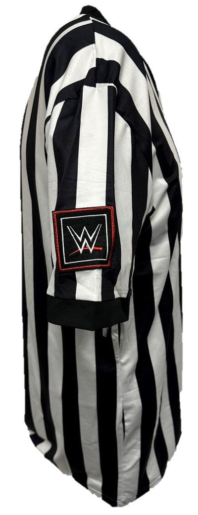 WWE New Logo 2015 Referee Shirt New Adult Sizes