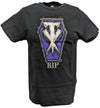 Undertaker RIP Casket TX Logo Black T-shirt