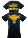 The Rock Gold Bull Symbol of Greatness T-shirt New