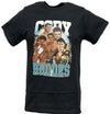 Cody Rhodes Blue Five Pose Black T-shirt AEW WWE