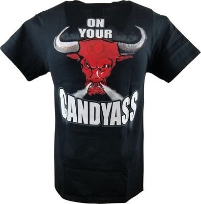 The Rock Layeth the Smacketh Down on Your Candyass Mens Black T-shirt