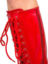 Pro Wrestling Lace-Up Boots and Coordinating Wristbands