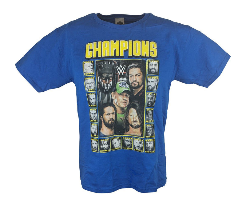 Load image into Gallery viewer, WWE Champions Boys Kids T-shirt Cena Styles Rollins Balor
