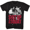 Andre The Giant Shut Up and Squat Mens Black T-shirt
