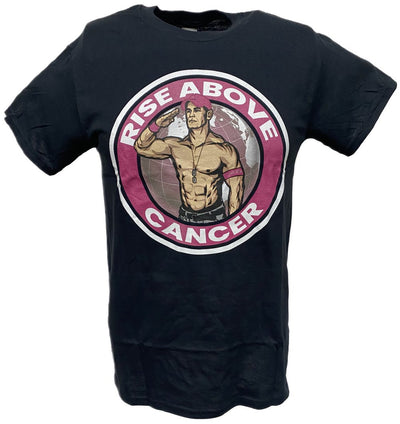 John Cena Rise Above Cancer Kids Black T-shirt