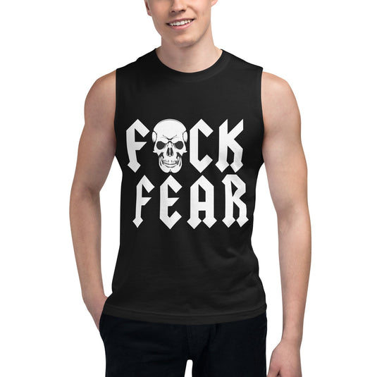 Stone Cold Steve Austin Drink Beer F Fear Sleeveless Muscle T-shirt