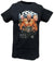 Brock Lesnar Championship Belt Three Pose Mens Black T-shirt